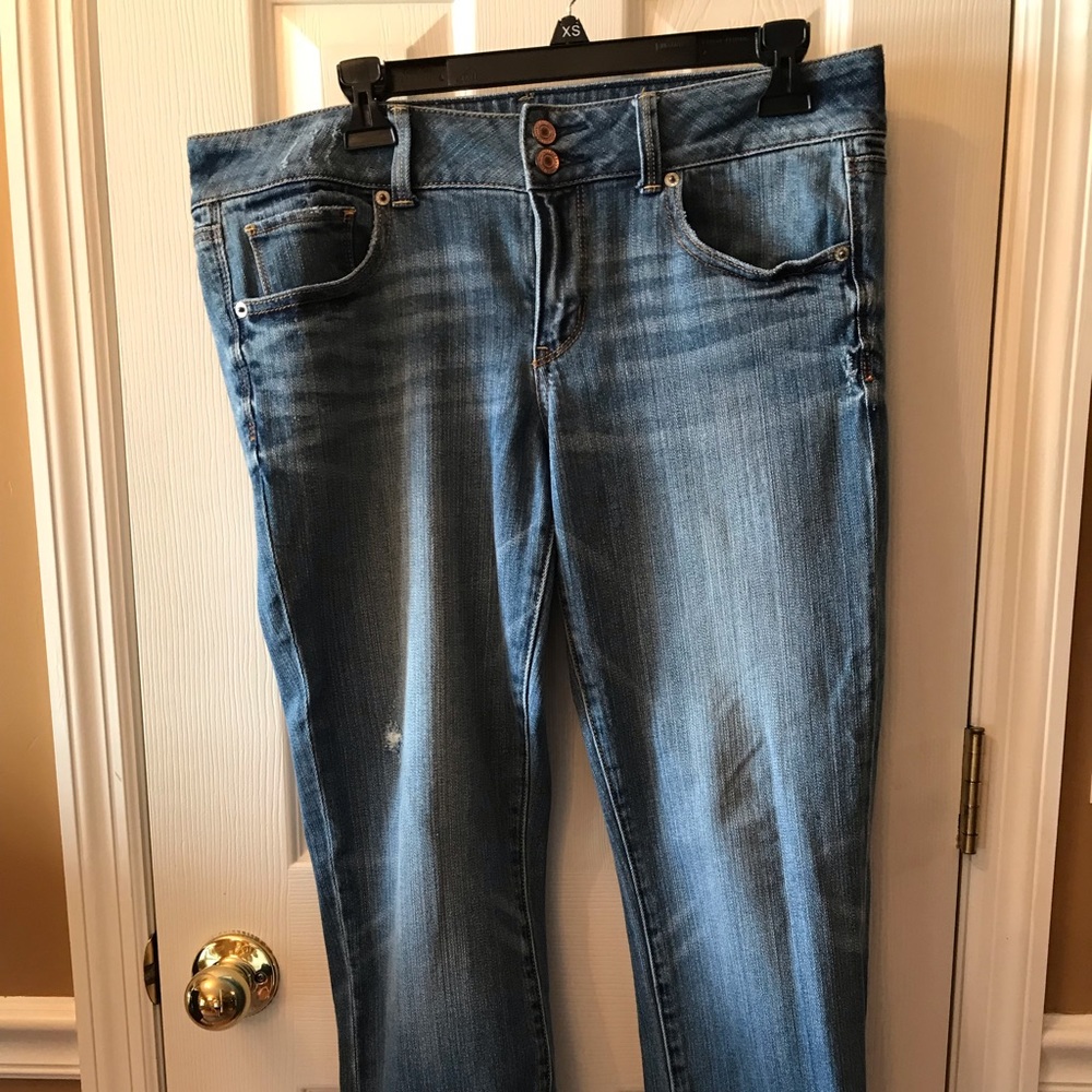 Cropped jeans